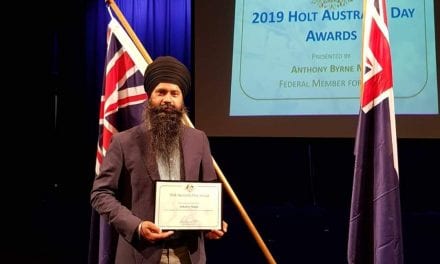 Australia Day Awards of Holt 2019