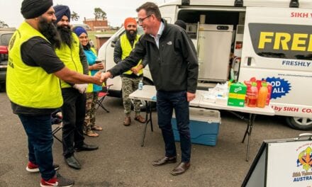 Dan Andrew’s Post on Sikh Volunteers Australia