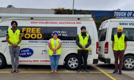 SBS News – These Sikh volunteers drove 34 hours to provide a warm meal for NSW flood victims
