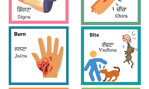 Cue Cards Injury 1