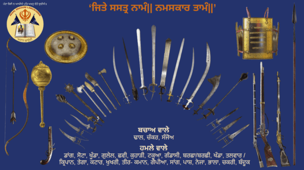 ਸਸਤ੍ਰ Sikh Weapons