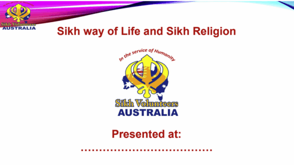 Sikh Way of Life (For Kids from Grades 7 to 12)
